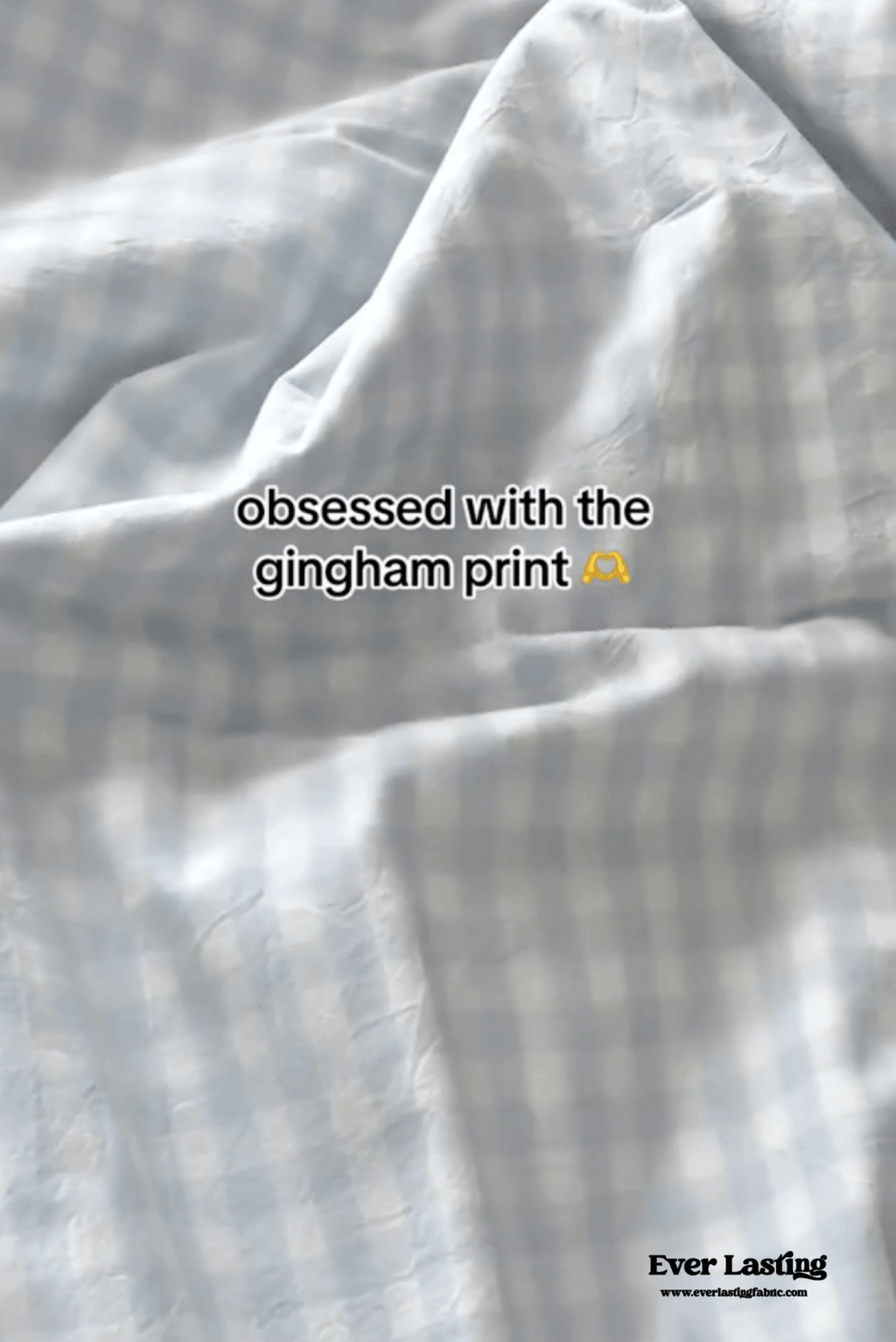 Mixed Gingham Striped Bedding Set / Blue