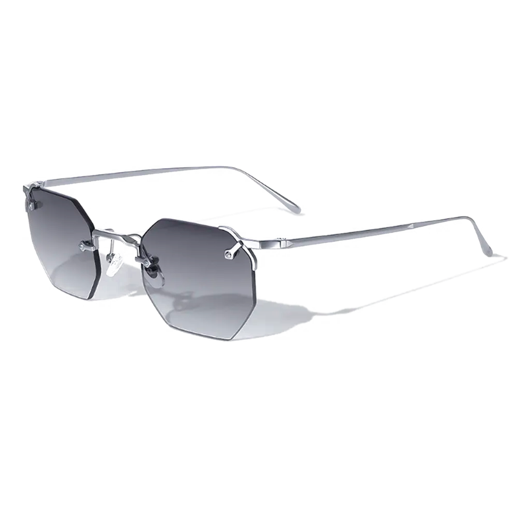 Mykono 48mm Hexagon Sunglasses | Black
