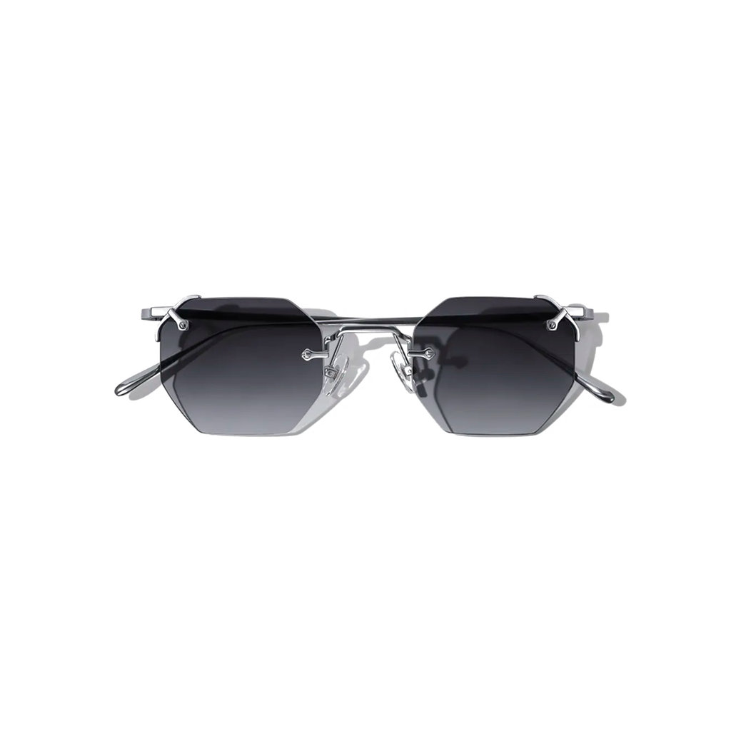Mykono 48mm Hexagon Sunglasses | Black