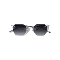 Mykono 48mm Hexagon Sunglasses | Black