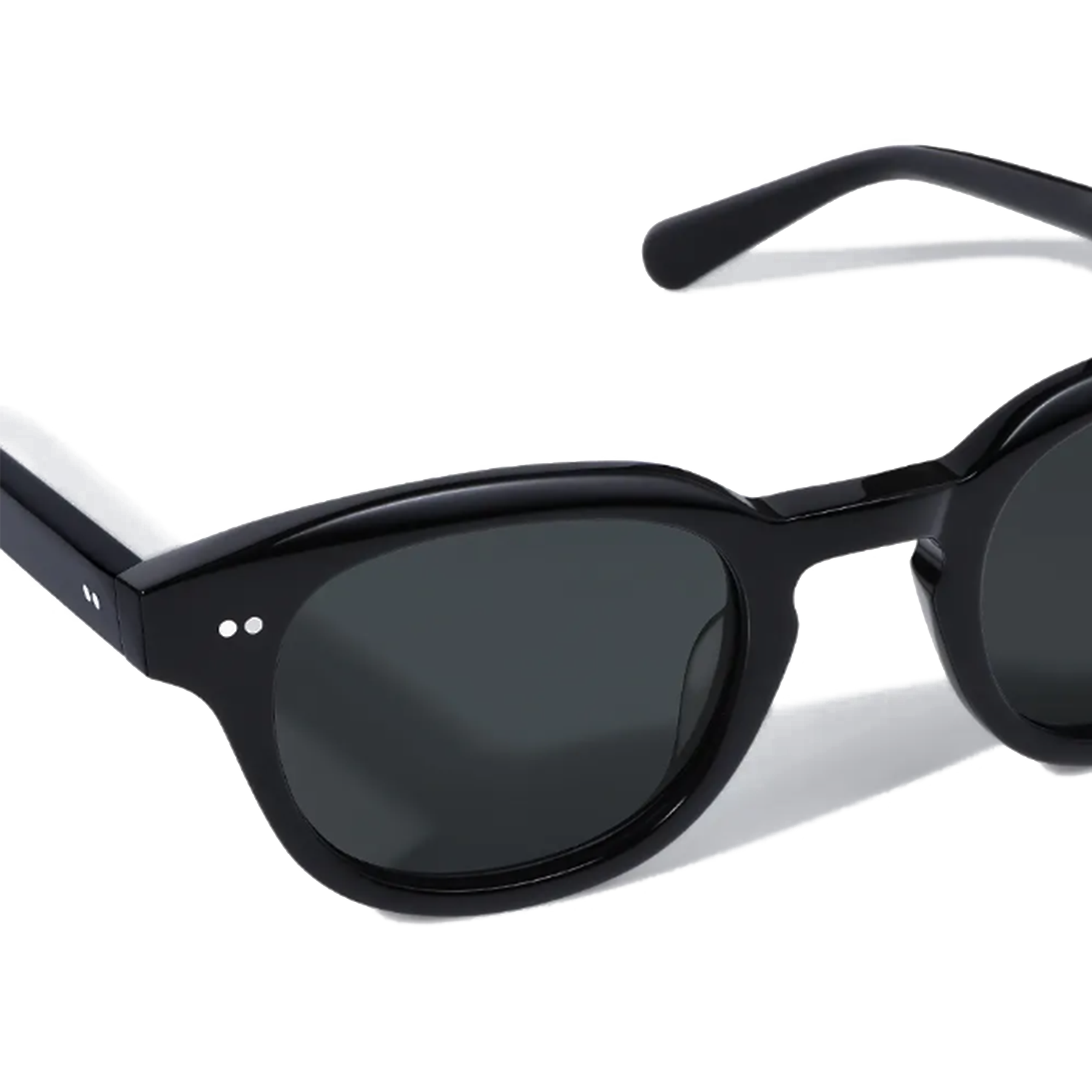 Jamie 46mm Wayfarer Sunglasses | Black