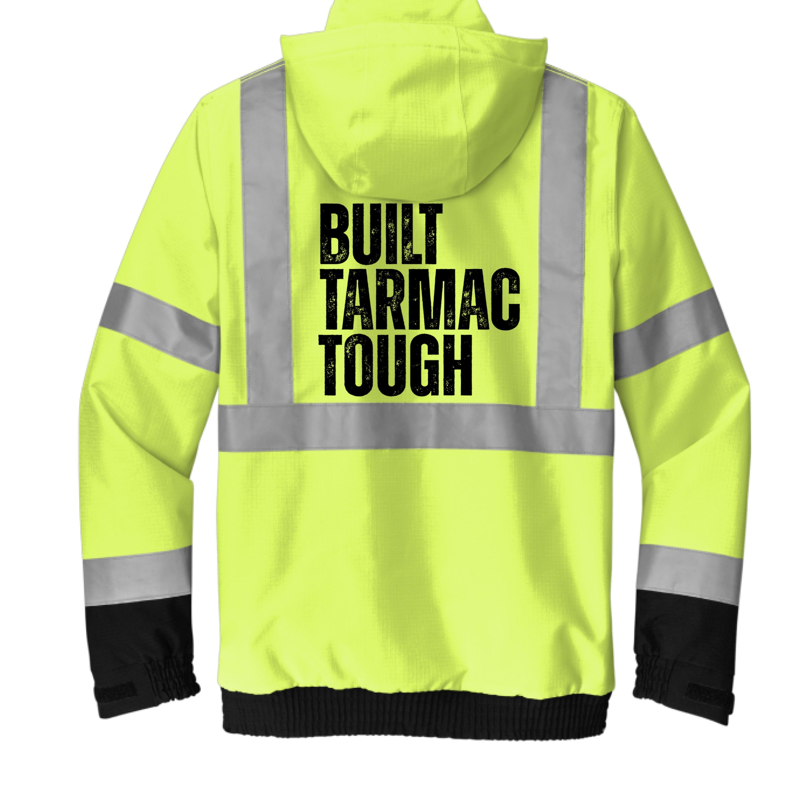 High-Vis Bomber Jacket – Built Tarmac Tough x The Crew Hangar (CornerStone® CSJ501)