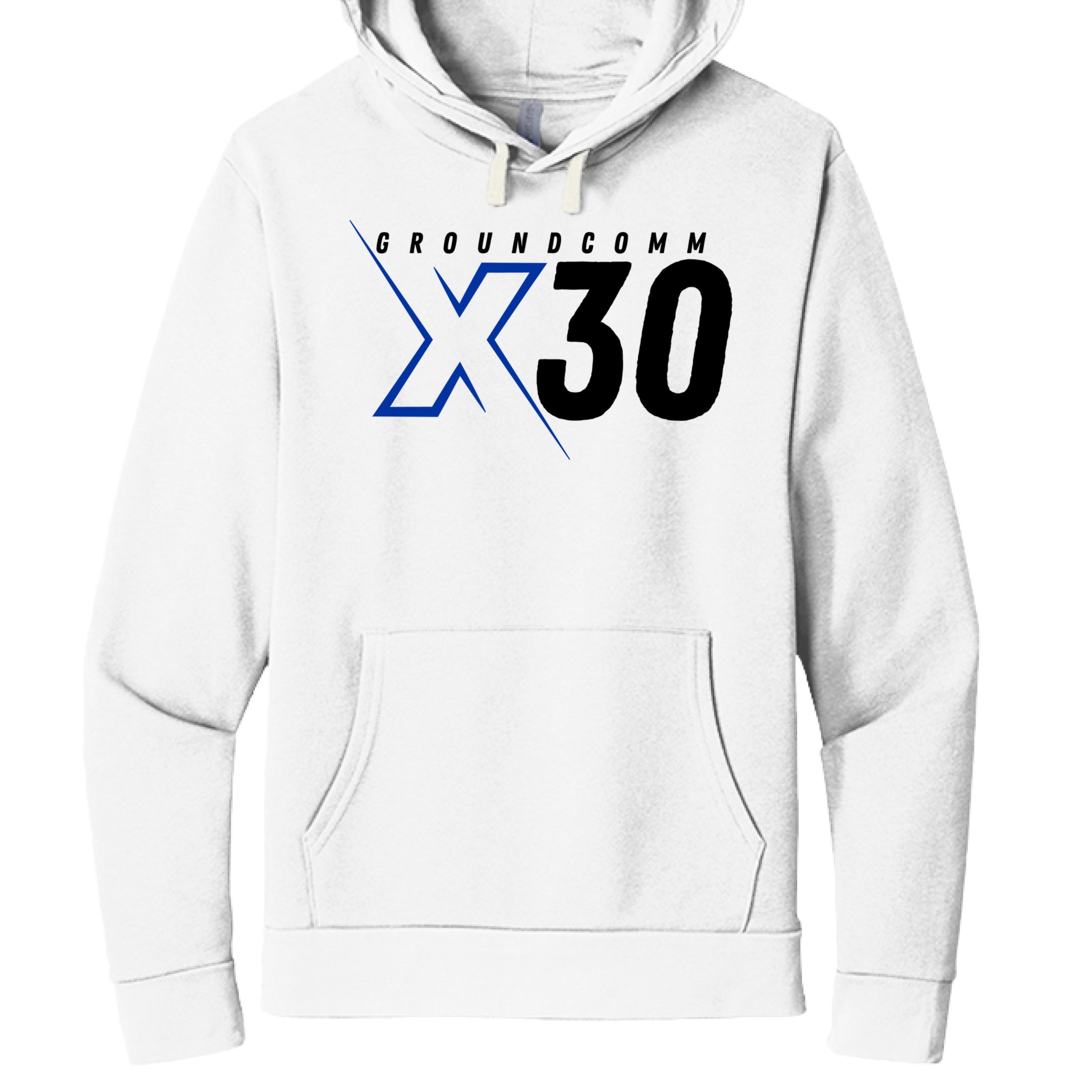 GroundComm X30 Hoodie (White)