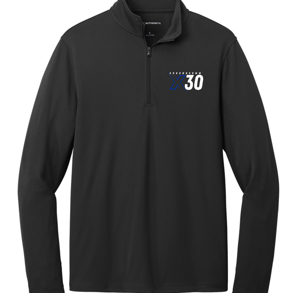 GroundComm X30 1/4 Quarter Zip (Black)