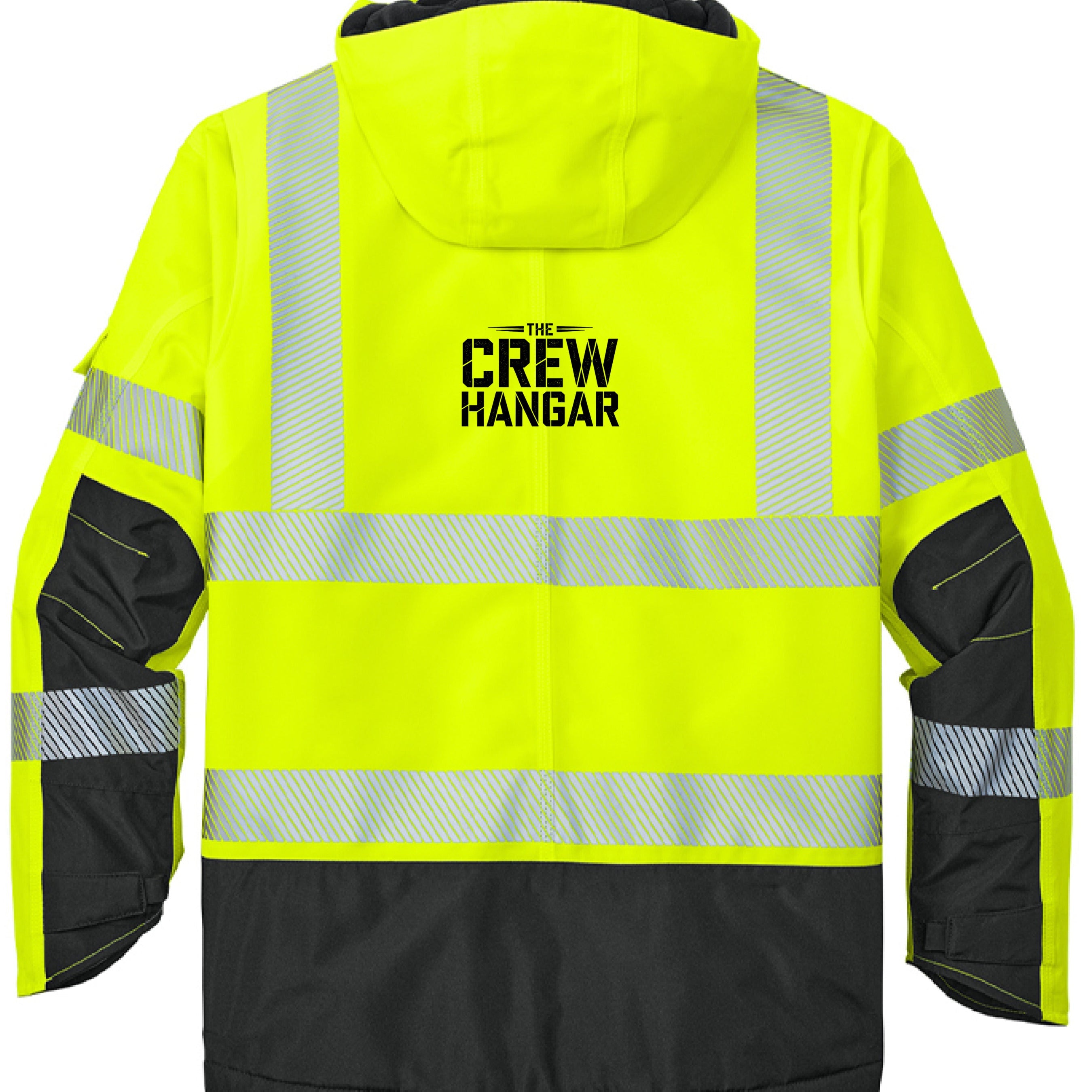 Carhartt® Heavyweight Hi-Vis Waterproof Jacket – The Crew Hangar Edition