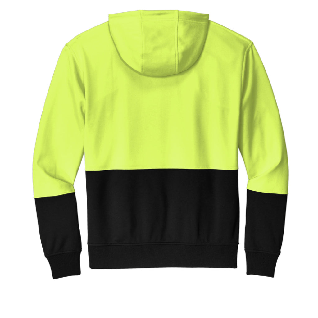Enhanced Visibility Fleece Hoodie – Built Tarmac Tough x The Crew Hangar (CornerStone® CSF01)