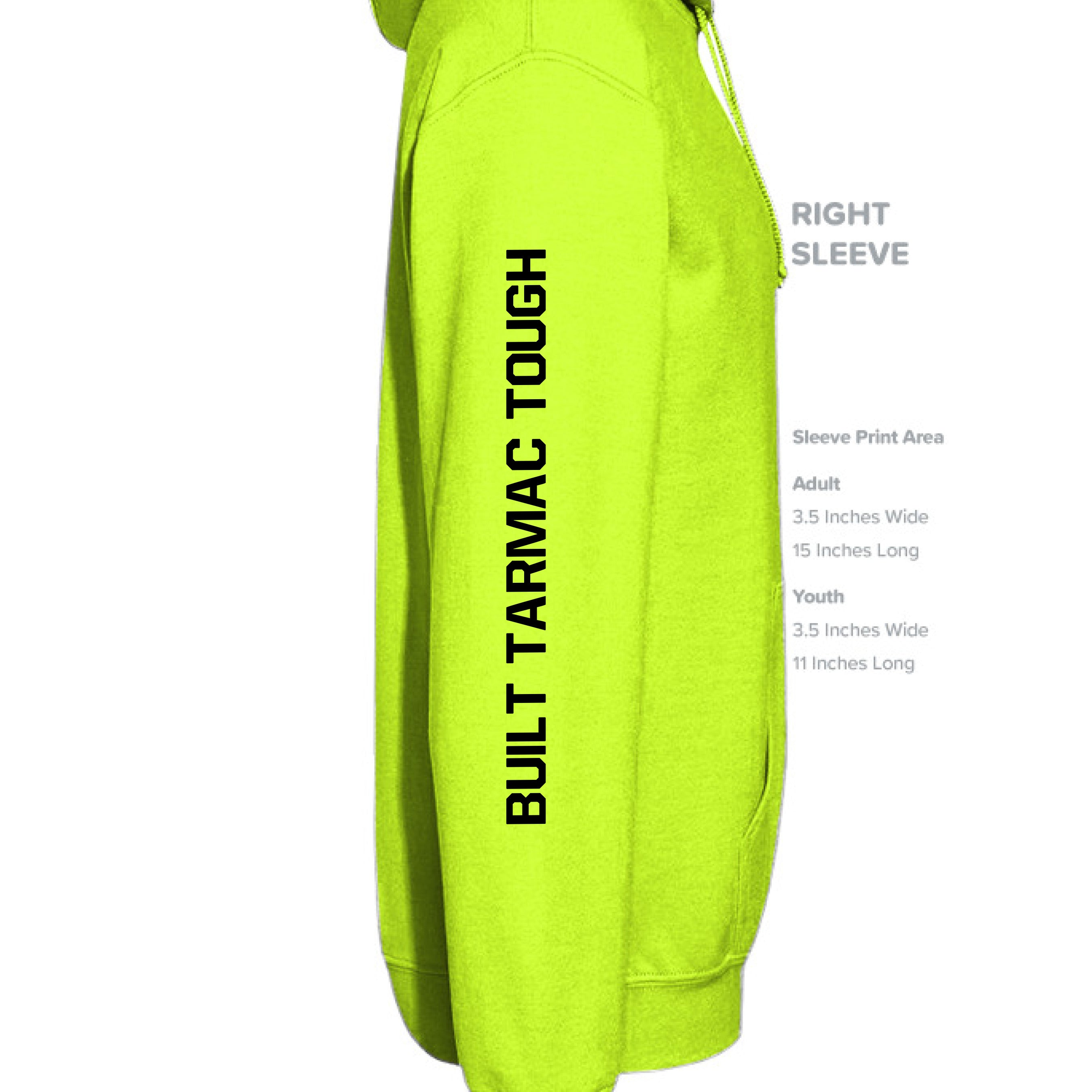 Enhanced Visibility Fleece Hoodie – Built Tarmac Tough x The Crew Hangar (CornerStone® CSF01)