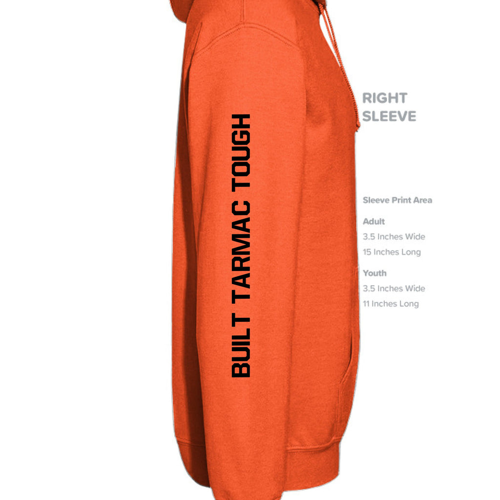 Enhanced Visibility Fleece Hoodie – Built Tarmac Tough x The Crew Hangar (CornerStone® CSF01)