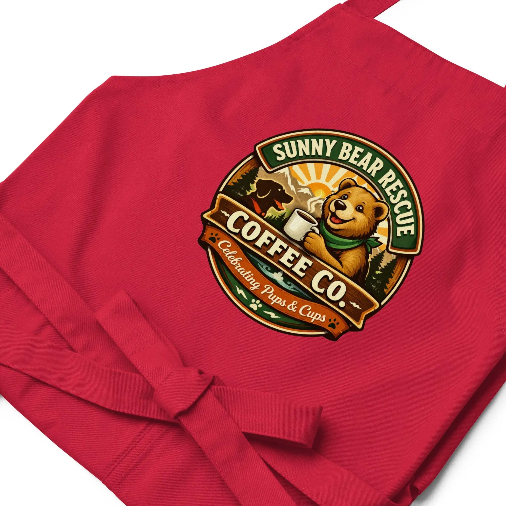 Organic cotton apron