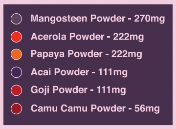 Organic Tropical Antioxidant Fruit Blend