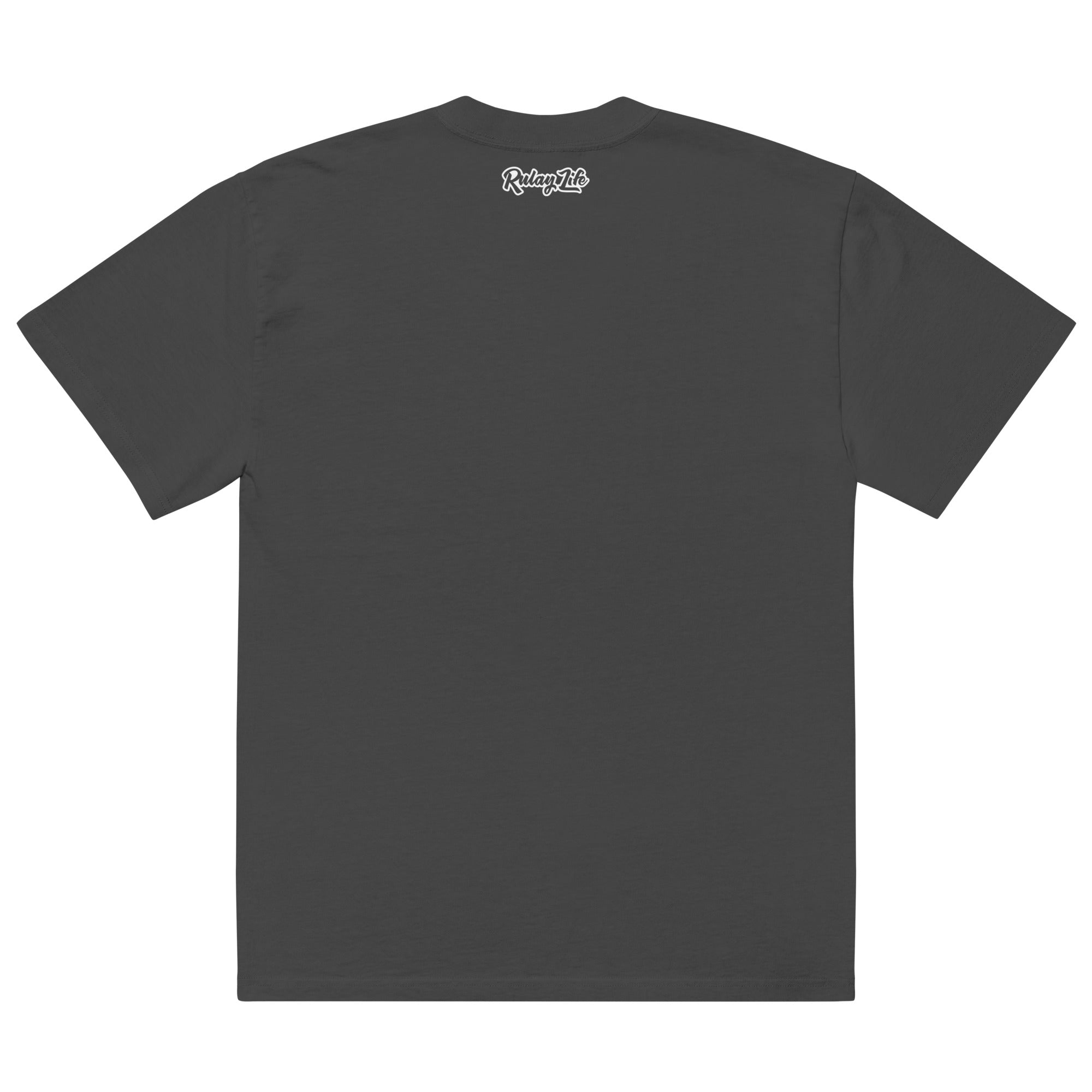 Baja y mama — Oversized faded t-shirt