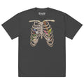 Dominican Rib Cage – Oversized faded t-shirt