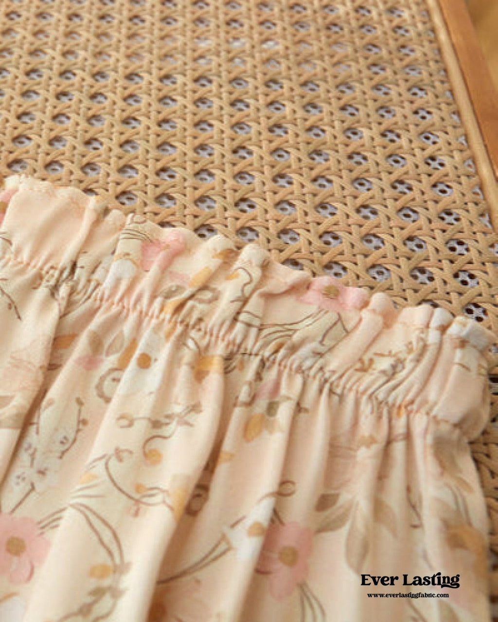 Pastoral Floral Long-Sleeve Long-Pants Pajama Set