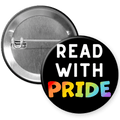 Read with Pride Pinback Button