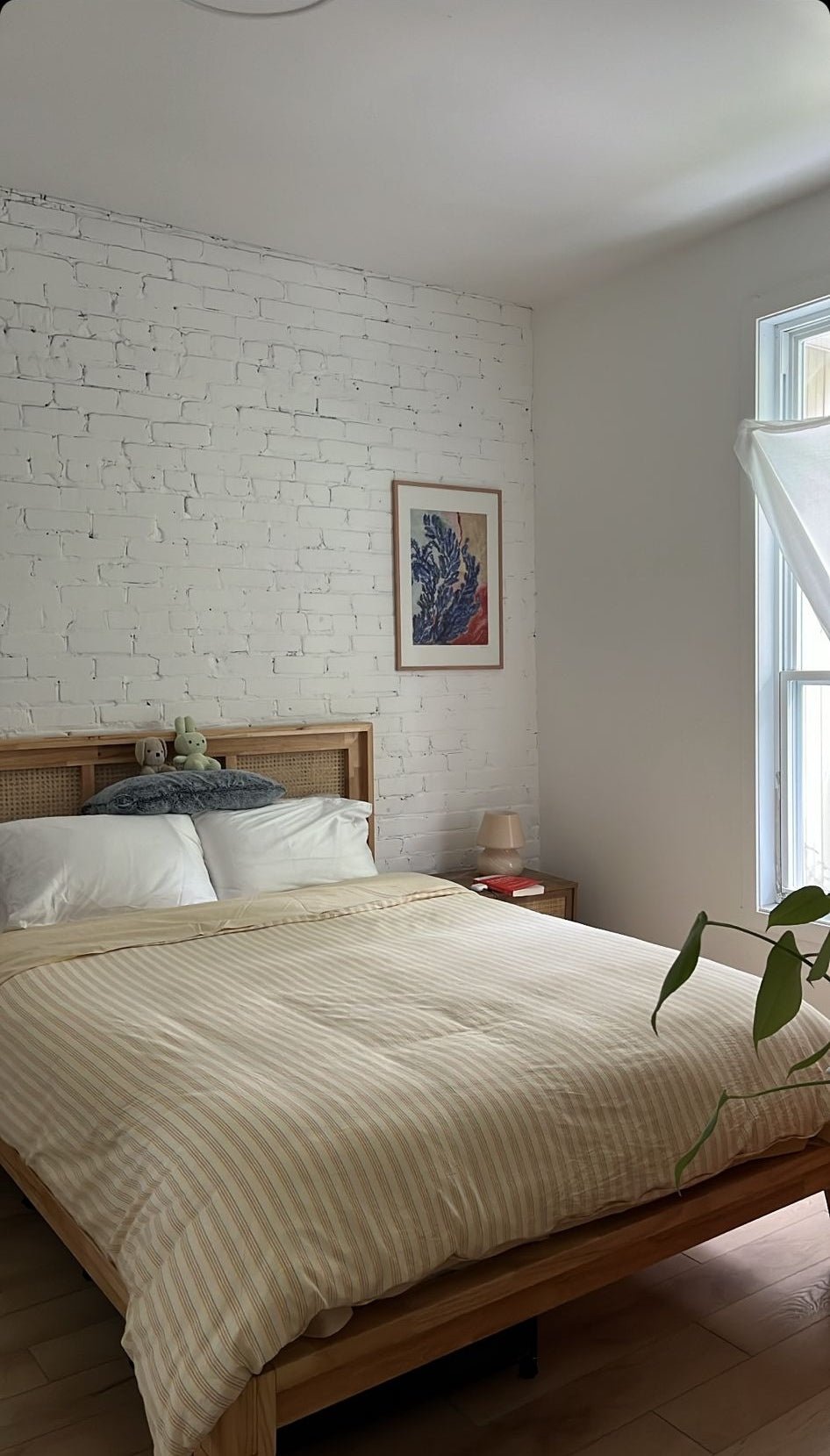 Refreshing Stripe Bedding Set / Blue Single