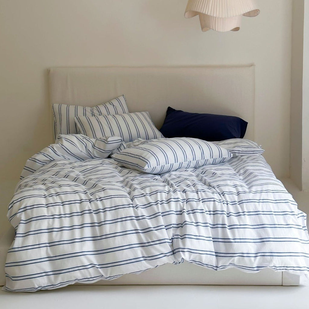 Refreshing Stripe Pillowcases / Mint Green