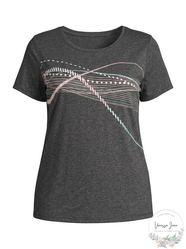 Ideology Womens Plus Lightweight Fitness T-Shirt, 2X