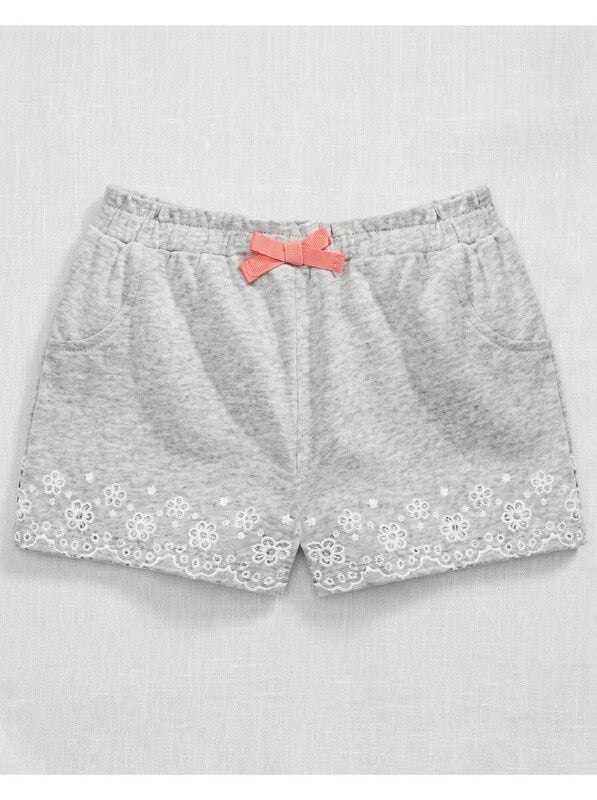 First Impressions Baby Girls Floral-Border Shorts-3-6 Months