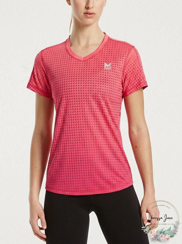 Mission Women's Vapor Active Stratus Short Sleeve Running T-Shirt, Size XS