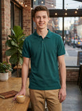 Nautica Young Men Short Sleeve Double Pique Polo, Size XL