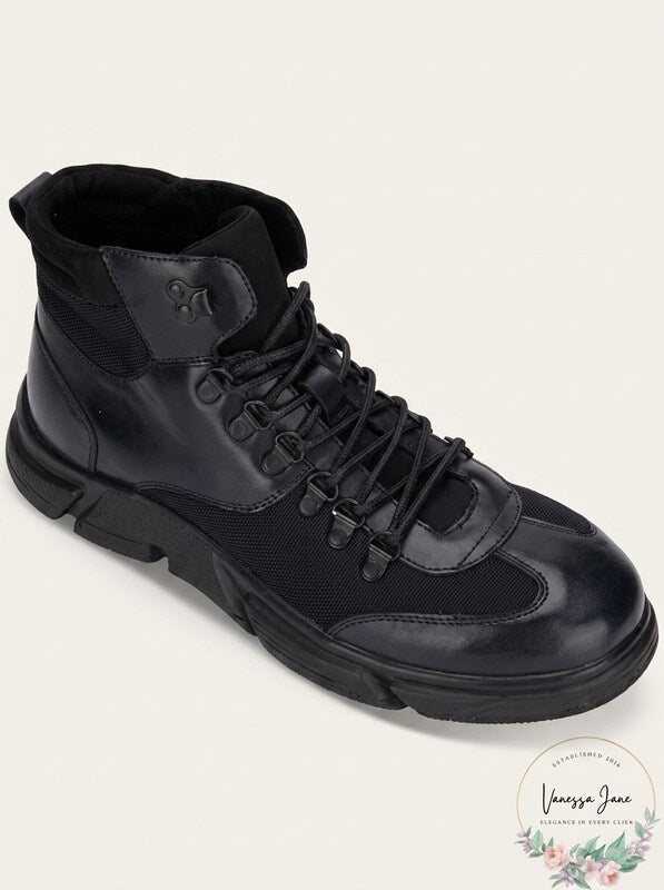 Kenneth Cole Reaction Mens Lace-up Miro Boots, Size 8.5