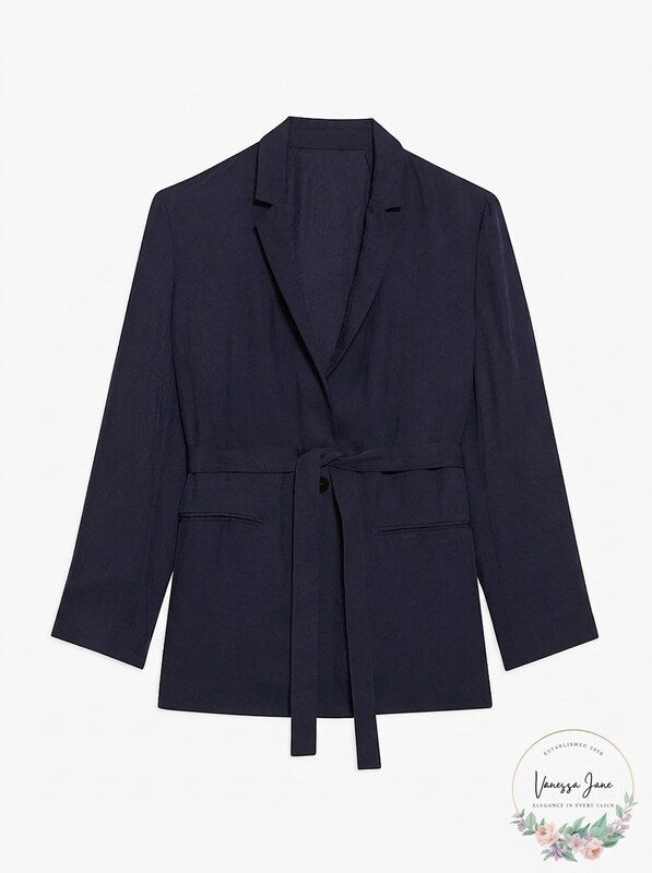 Theory Womens Notch-Collar Jacket, Size 0