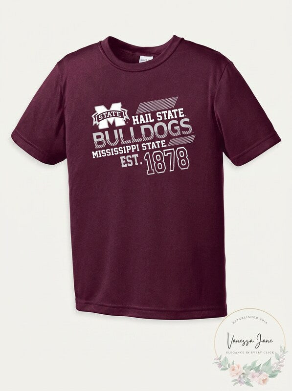 NCAA Mississippi State Bulldogs Youth Boys Offsides Short sleeve, Size Small