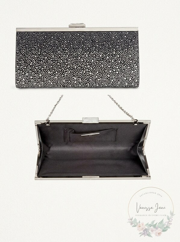 Inc International Concepts Carolyn Omar Glitter Clutch Evening Bag