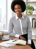 Charter Club Striped Contrast-Trim Shirt, Size 6