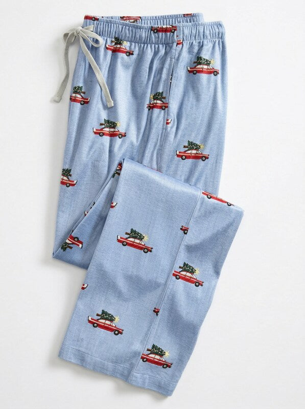 Club Room Mens Printed Pajama Pants, Size XL