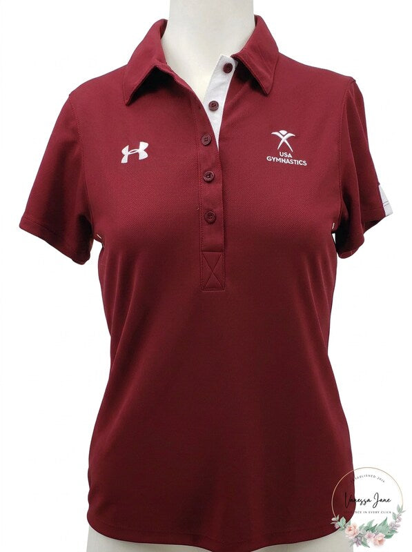 Under Armour Women's USA Gymnastics Performance Polo