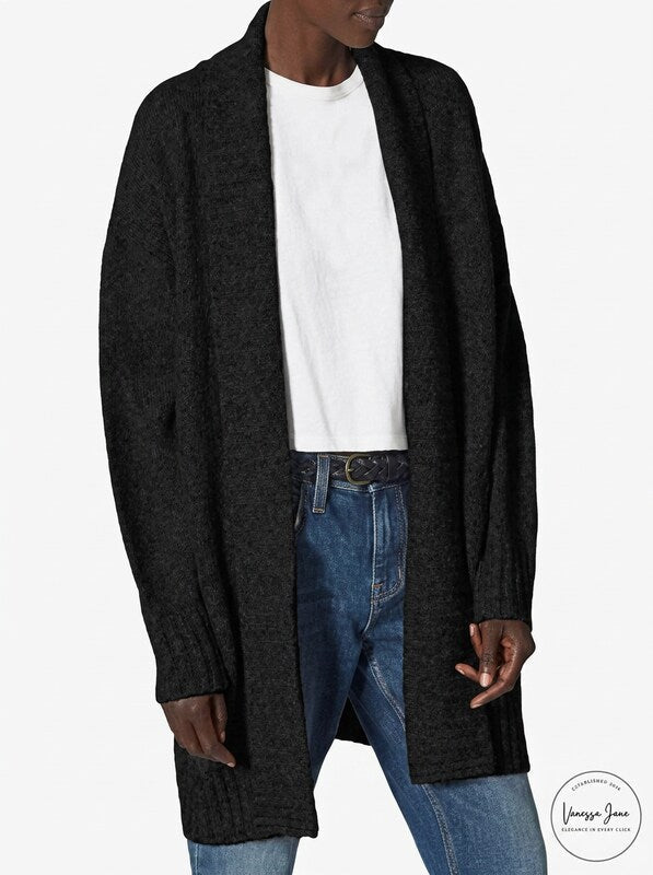 Joie Gwenna Longline Open Front Cardigan, Size XXS