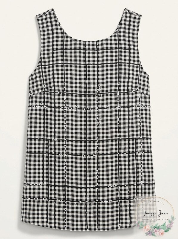 Alfani Women's Gingham-Print Top, size XL