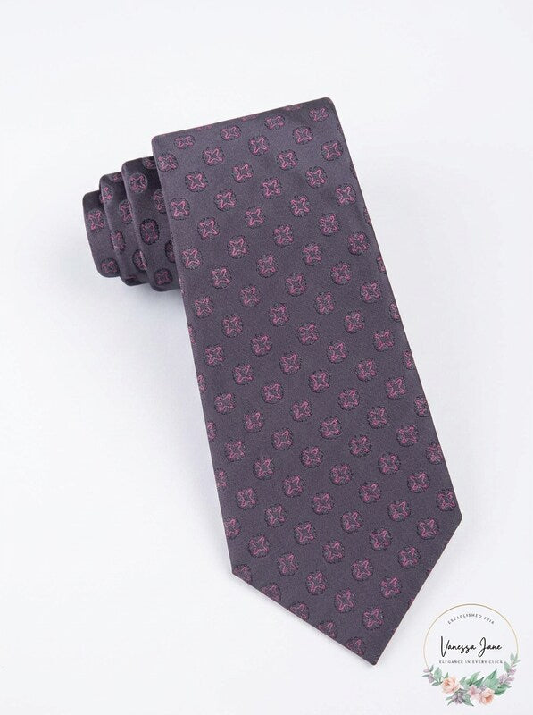Calvin Klein Mens Silk Business Neck Tie