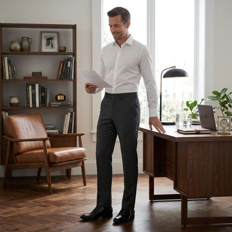 Calvin Klein Mens X Slim-Fit Stretch Suit Separate Pants, 32X30