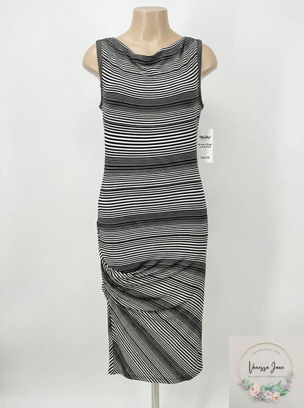 Mossimo Women's Stripe Casual Dress, Size XS