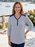 Charter Club Heather Long-Sleeve Top, Size 0X