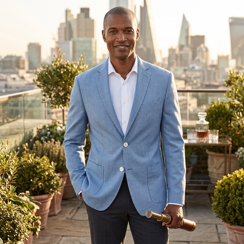 Lauren Ralph Lauren Men Ultrafine Classic-Fit Linen Sport Coats, 44R