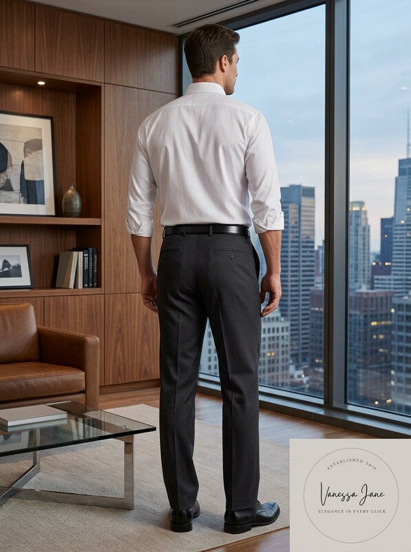 Alfani Mens Traveler Solid Classic-Fit Pants, Size 34X32