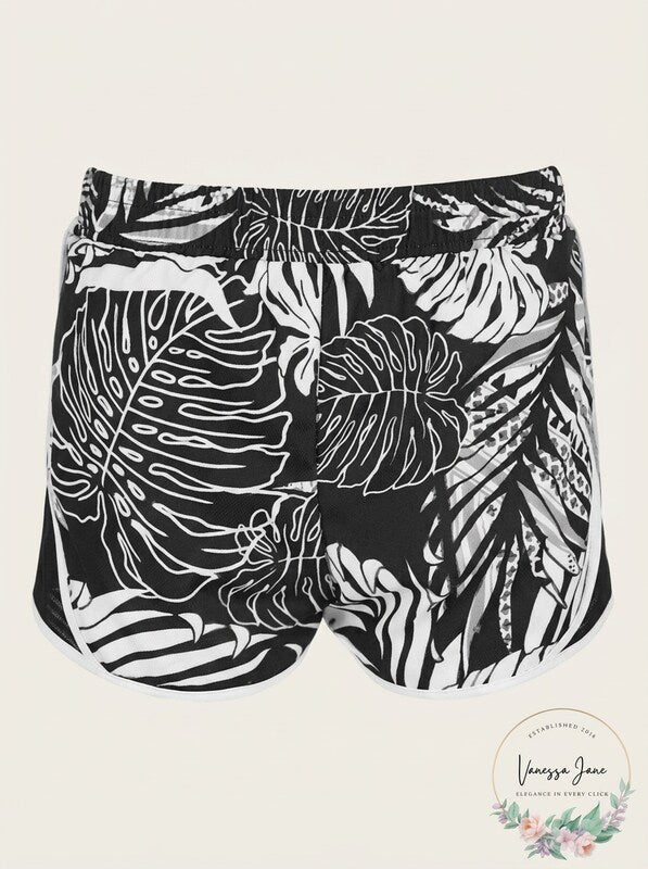 Ideology Big Girls Printed Active Shorts, Size 10/12