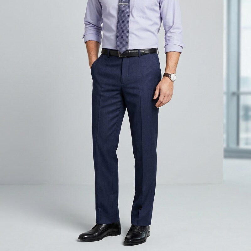 Michael Kors Mens Flannel Dress Suit Pants, 40x30