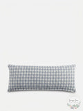Kenneth Cole New York Houndstooth Grey Lumbar Pillow Cover