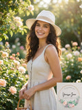 I.n.c. Packable Raffia Panama Hat
