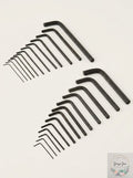 KC Professional 97325 25 Piece Long and Short Arm Hex Wrench Set