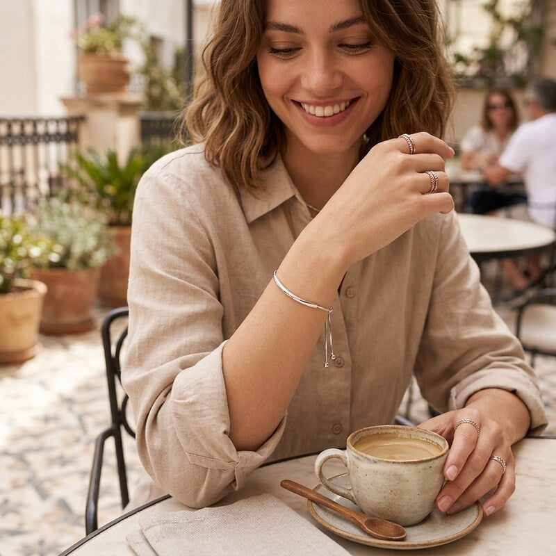 Charter Club Twist Bar Slider Bracelet