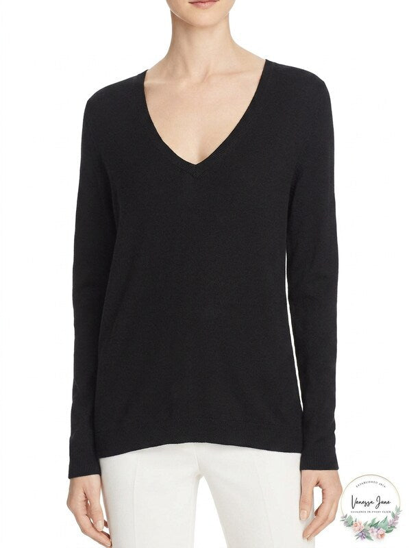 Theory Adrianna Rl Cashmere Sweater, Size Petite Medium