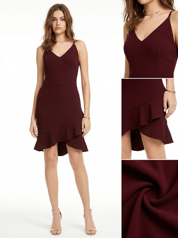 Bcx Juniors Strappy Flounce Dress, Size 1