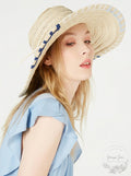 I.n.c. UPF 50+ sun protection Whipstitch Edge Floppy Hat