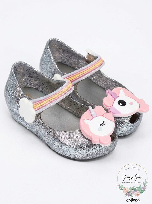 Mini Melisa Toddlers Girls Mini Ultragirl Unicorn Mary Jane, Size 5