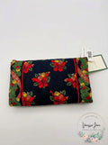 Vera Bradley Strap Wallet Crossbody Hen and Holly Christmas Holiday